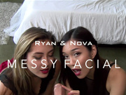 NovaPatra Double Blowjob Facial Premium Video HD