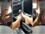 GAVKA_ Riding Gear Stick in her BMW (MustWatch)