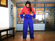 Nylon tracksuit wetting