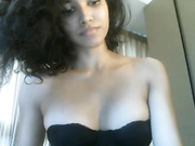 mariexo in her tank top and lingerie