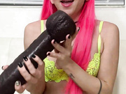 Rileyjeanxxx another stretching video getting the machi