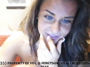 HONEYSUKL Naked in a Public Coffee Shop (Starbucks)