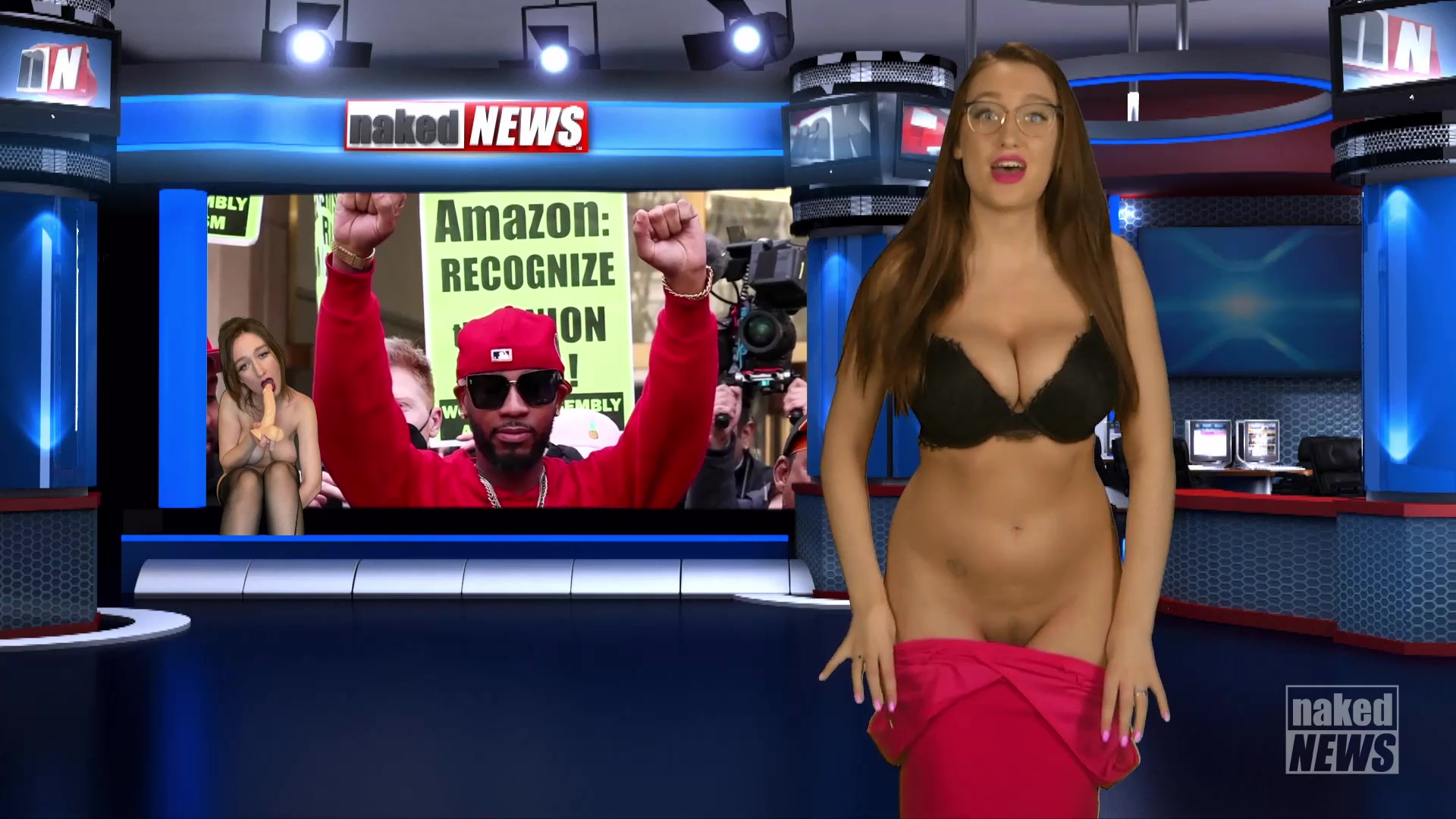 Naked News: Louise Bordeaux