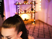 Lucy on all fours a bit