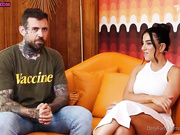 Nikki Benz fucks Lena the Plug and adam22 Plugtalk