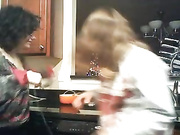 Edith and her friend getting naked and really weird