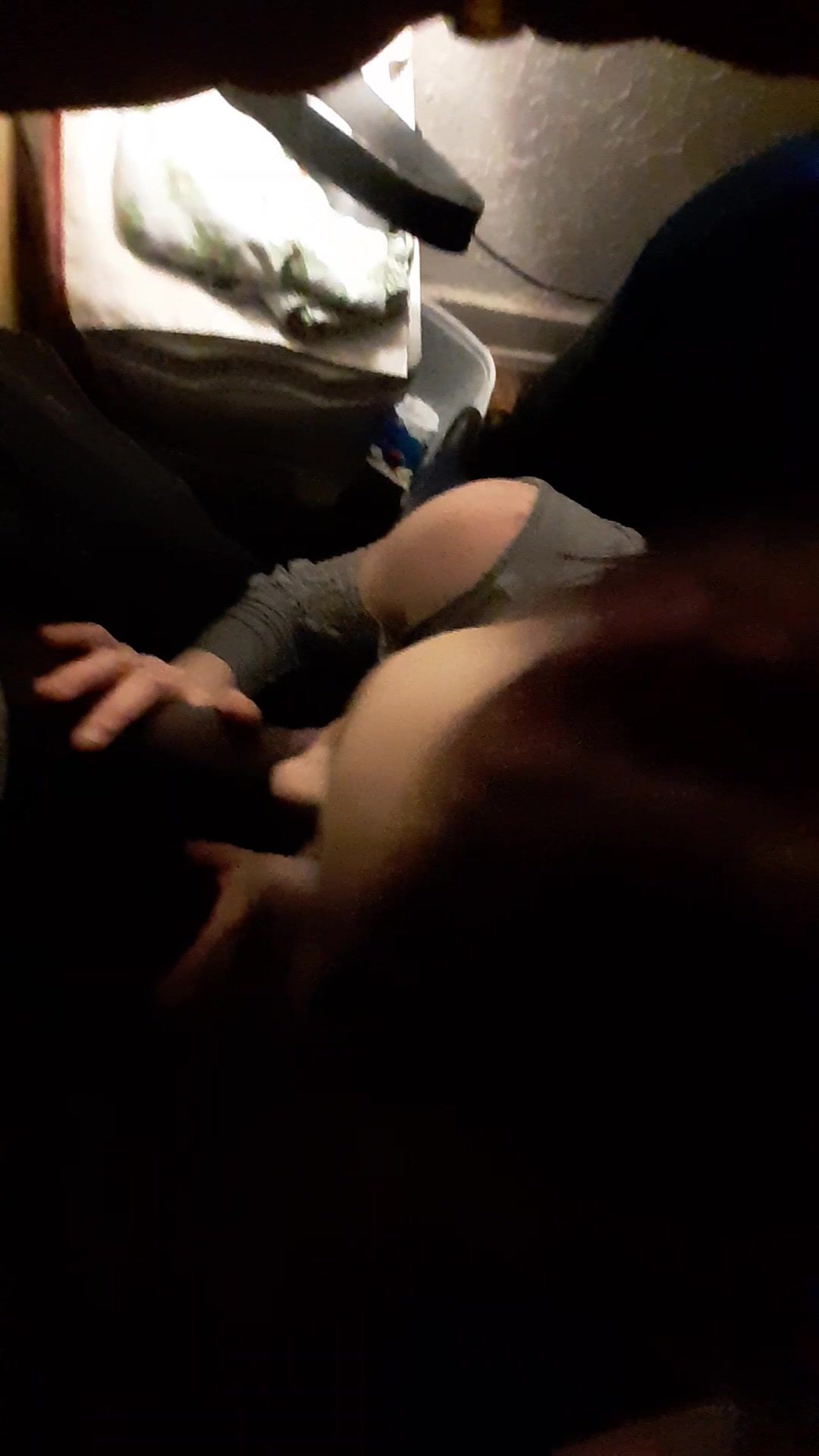 Snowbunny sucking bbc