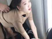 Chinese girl fuck in changing room