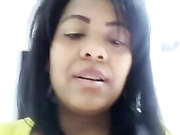 At work under the desk playing with pussy Squirting