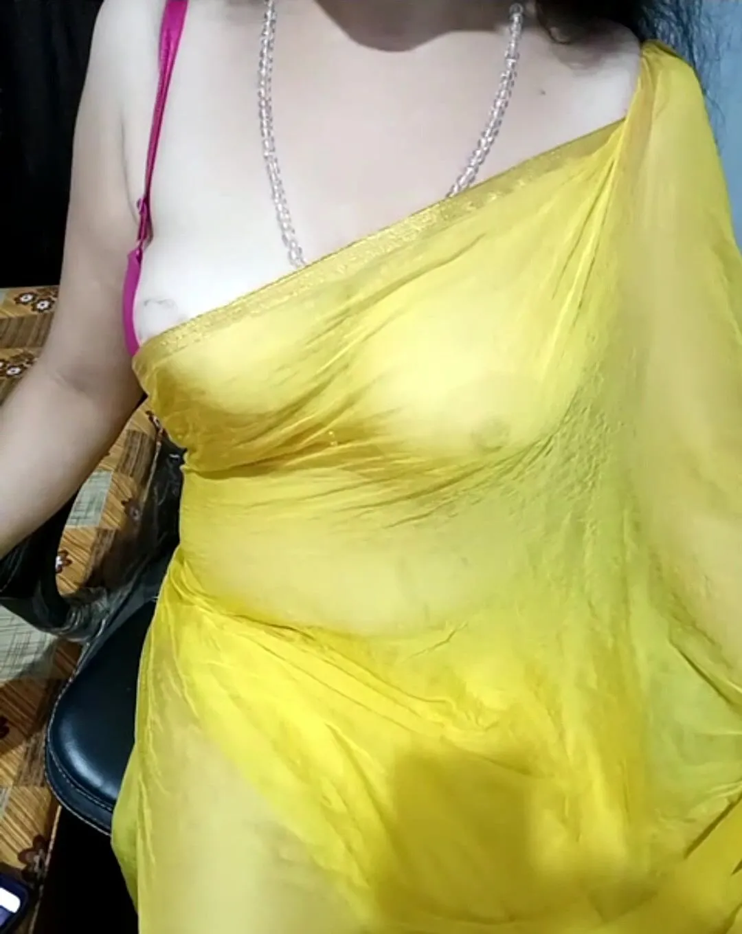 Transparent saree sex