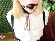 SF - Bondage Babe Deepthroat & Hardcore Fuck