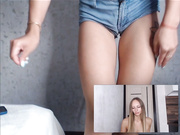 Hot_girl111 showing off pussy & asshole (W/Face Shot)