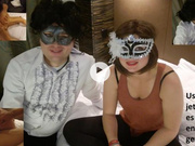 Mask Teen Girl Fucks Older Men