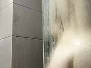 Experience hot shower with yourina