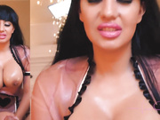 LiveCleo - Girlfriend Hired Maid Oil BJ Tease In Latex