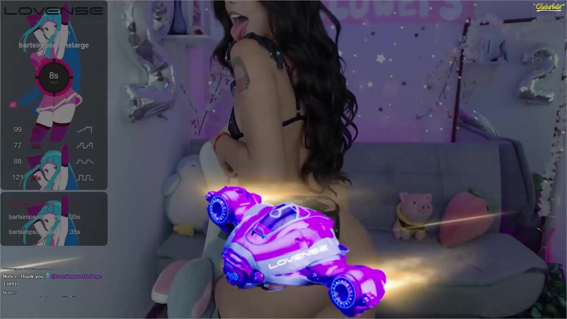 Adorable Kloeking_ Riding Unicorn Dildo 2022-09-23