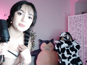 TheSushiSlut naked and masturbating