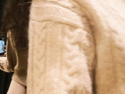 Panties stuffed in mouth in public