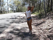 maddison lane  gets fucked on the road