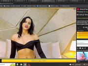 Alisson Ferrara very hot gold show!