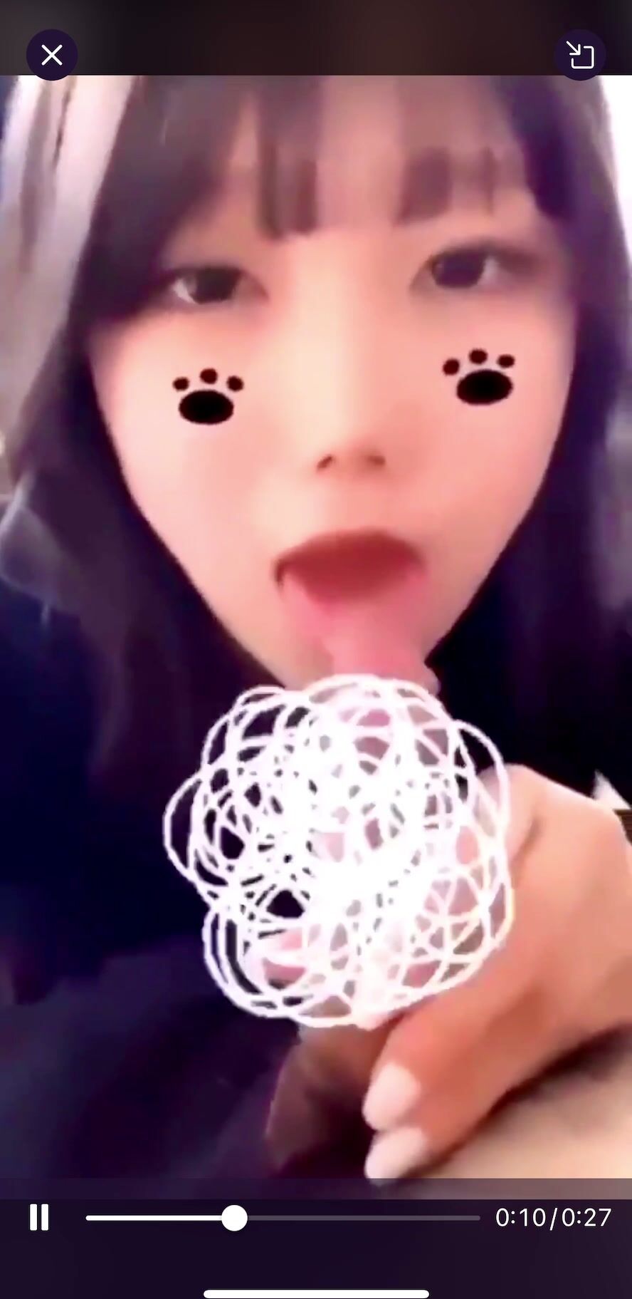Bluerose blowjob 2