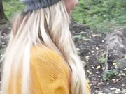 Brandi Love Blowjob in the woods