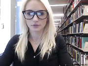 Haley Ryder caught in library