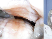 YaYaGirls Vaginal Camera While Vaping