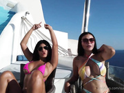 isabela ramirez michelle rabbit y amigas  show lesbico