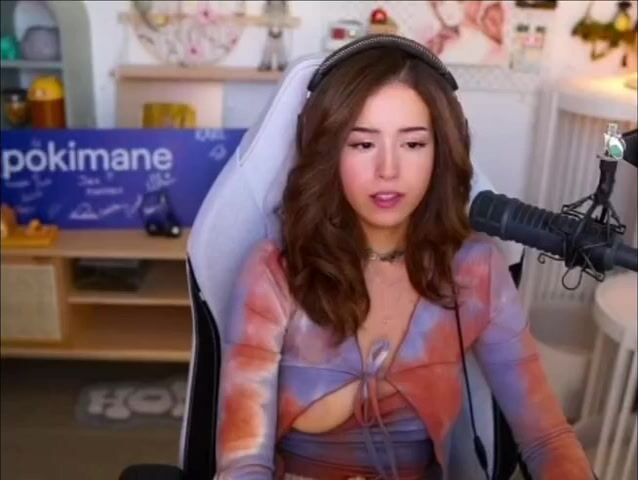 Pokimane Nip Slip