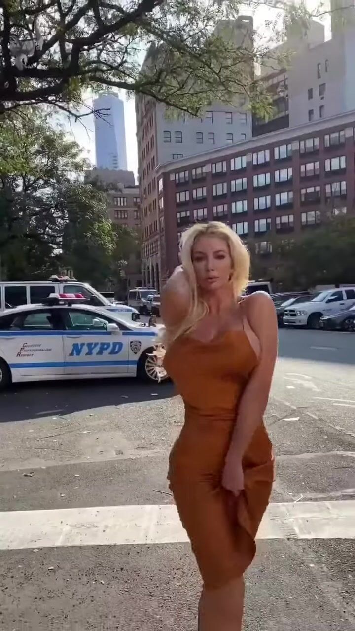 Nicolette Shea breasting boobily
