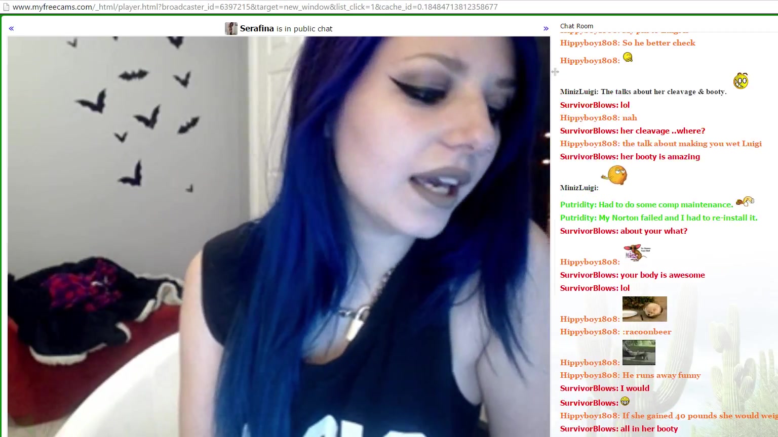 Serafina chat and tease