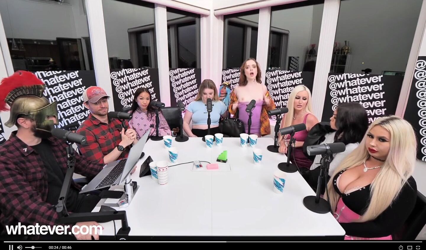 Whatever Podcast Flash Tits Girl Called A Cunt Youtube