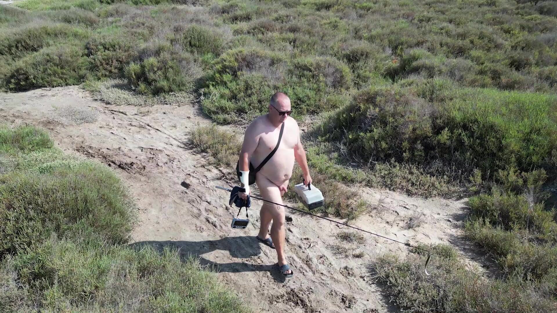 Noel lauffenburger à lessai pour la peche en mode nake