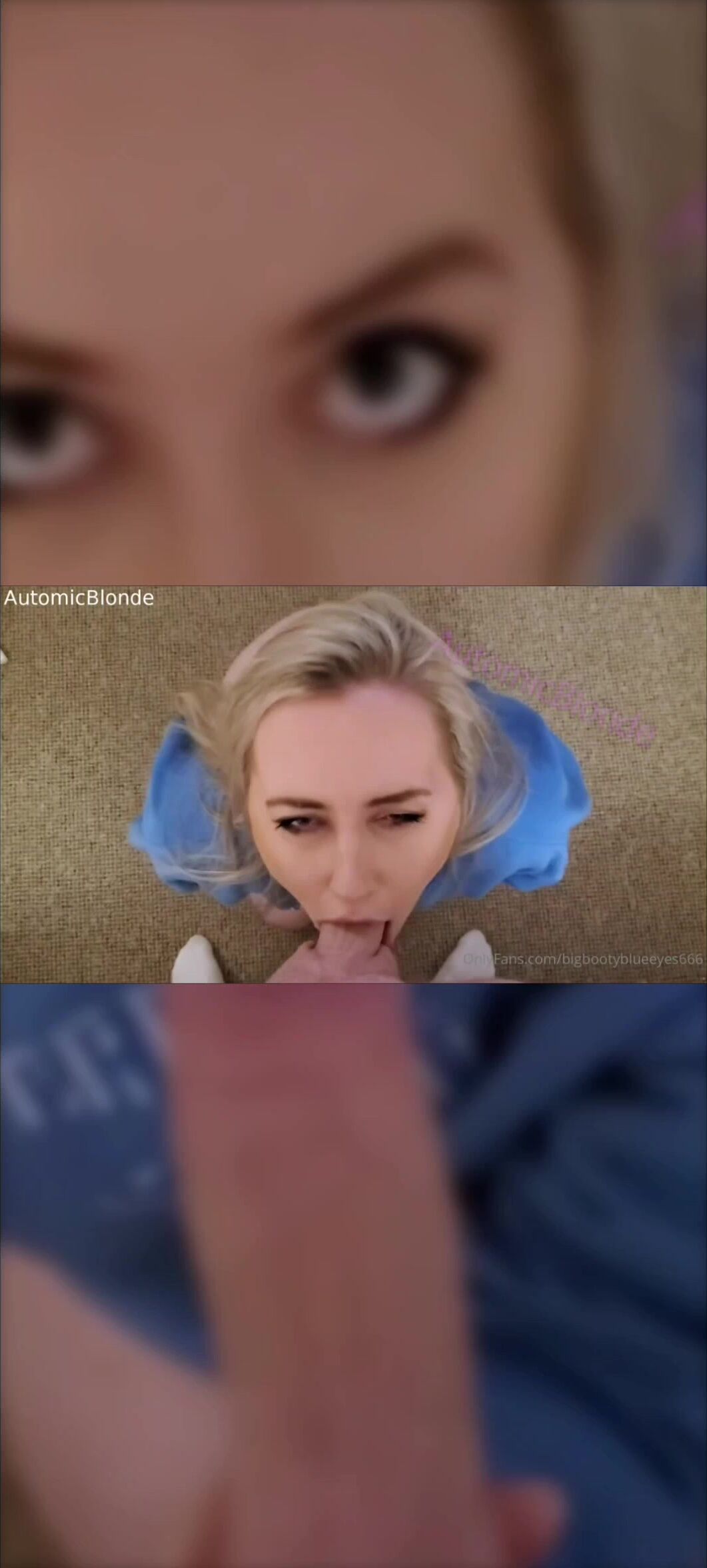 Bigbootyblueeyes facial - CamWhores