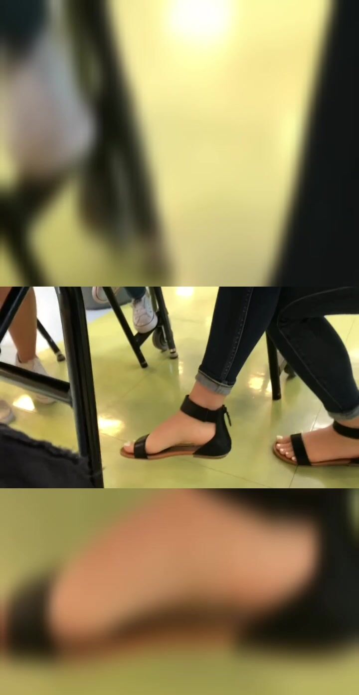 Try not to cum foot